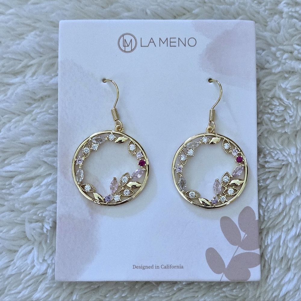 La Meno "Secret🤫 Garden💐" Earrings - Picture 13 of 16